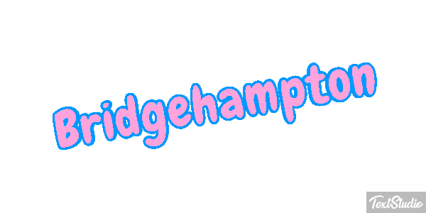 Bridgehampton テキスト効果