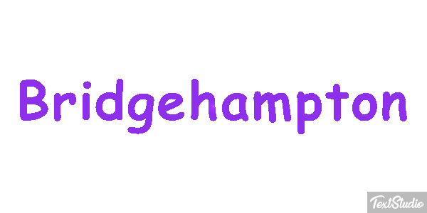 Bridgehampton テキスト効果