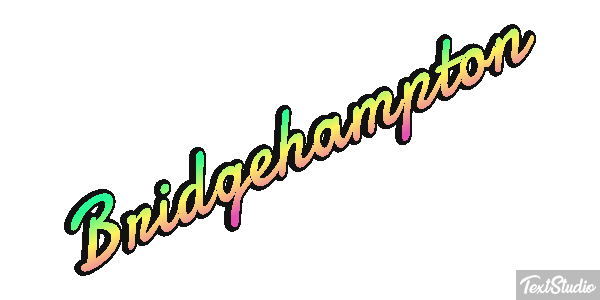 Bridgehampton テキスト効果