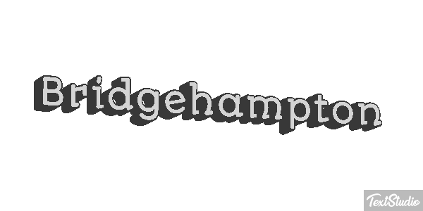 Bridgehampton テキスト効果