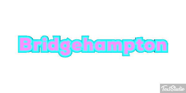 Bridgehampton テキスト効果