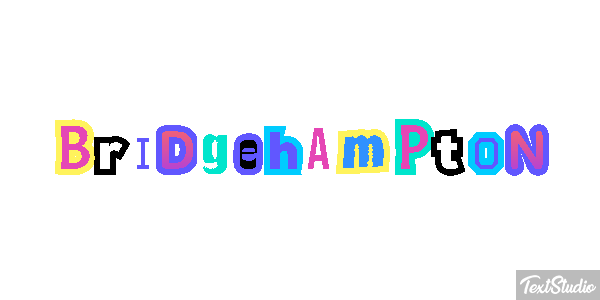 Bridgehampton テキスト効果