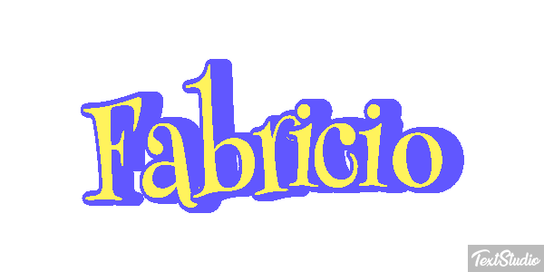 Fabricio Efecto de texto
