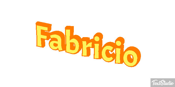 Fabricio Efecto de texto