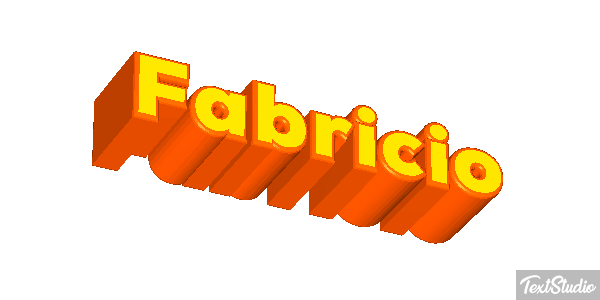 Fabricio Efecto de texto