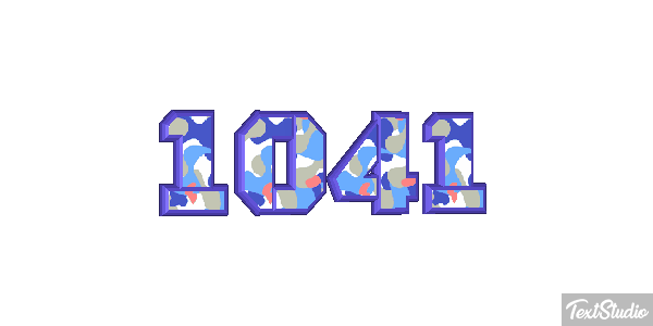 1041 Text effect