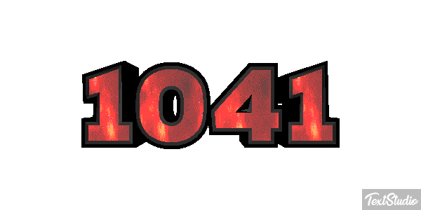 1041 Text effect