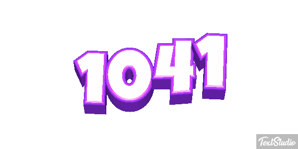 1041 Text effect