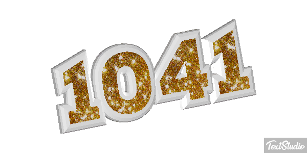 1041 Text effect