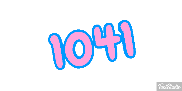 1041 Text effect
