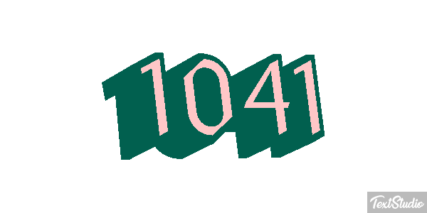 1041 Text effect