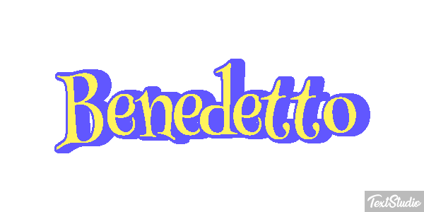 Benedetto Effet de texte