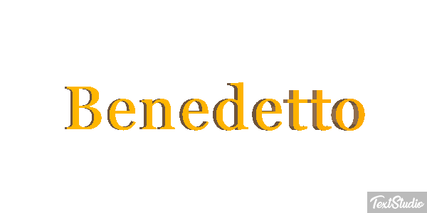 Benedetto Effet de texte