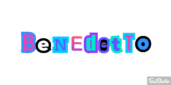 Benedetto Effet de texte