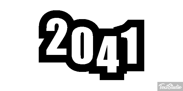 2041 Metin efekti