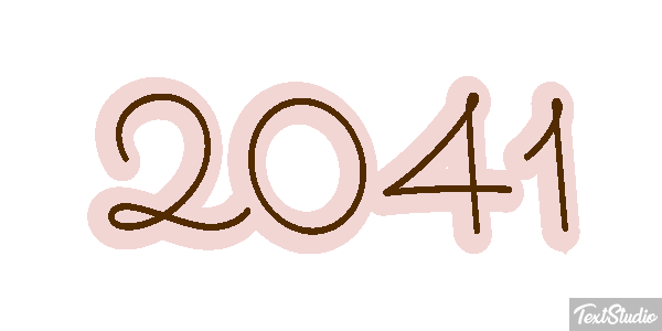 2041 Metin efekti
