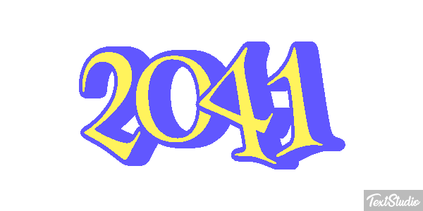2041 Metin efekti