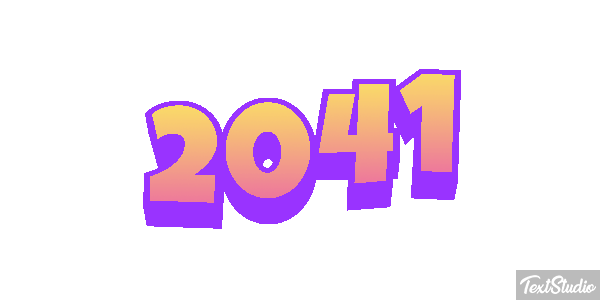2041 Metin efekti