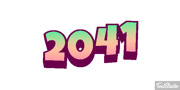 2041 Metin efekti