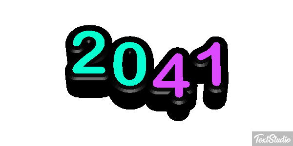 2041 Metin efekti