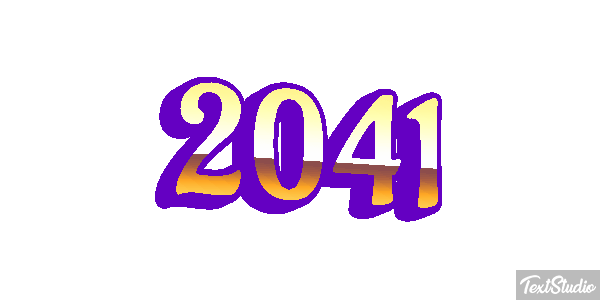 2041 Metin efekti