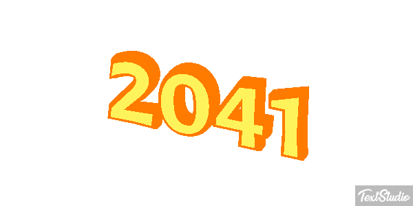 2041 Metin efekti