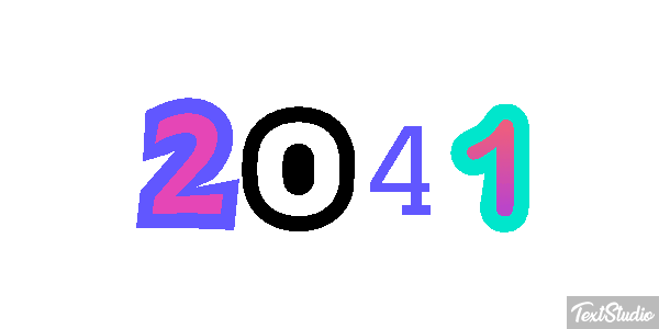 2041 Metin efekti