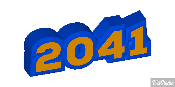 2041 Metin efekti