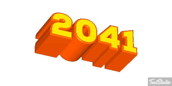 2041 Metin efekti