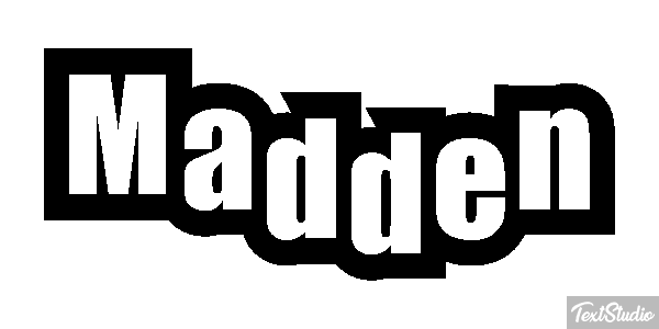 Madden Efecto de texto
