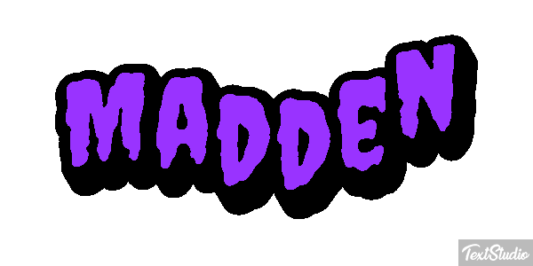 Madden Efecto de texto