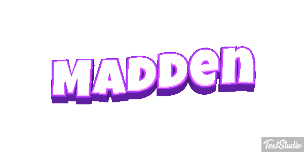 Madden Efecto de texto