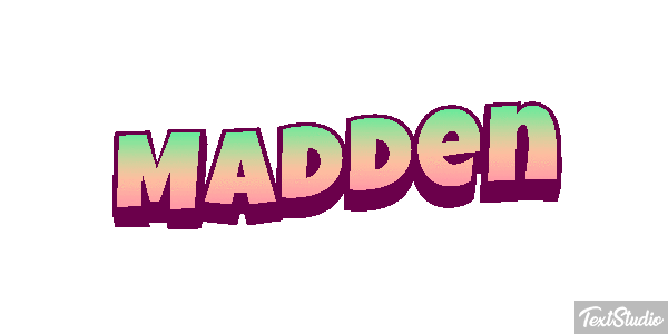 Madden Efecto de texto