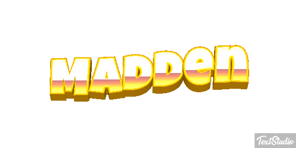 Madden Efecto de texto