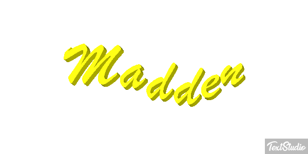 Madden Efecto de texto