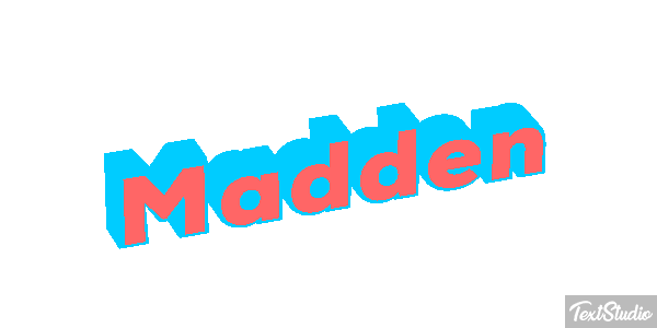 Madden Efecto de texto