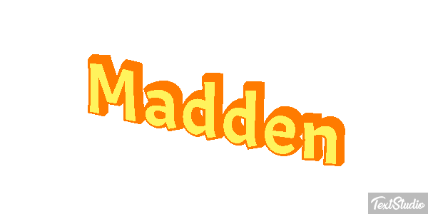 Madden Efecto de texto