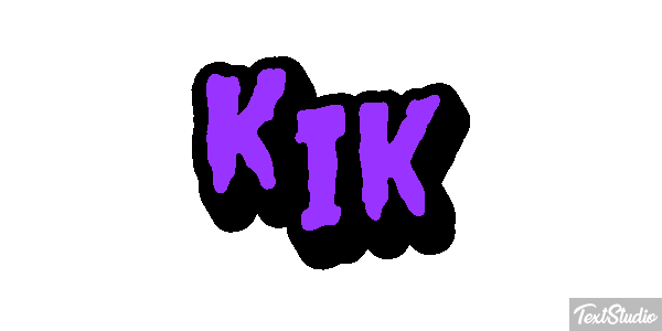 Kik Effet de texte