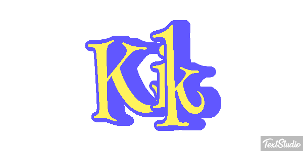 Kik Effet de texte