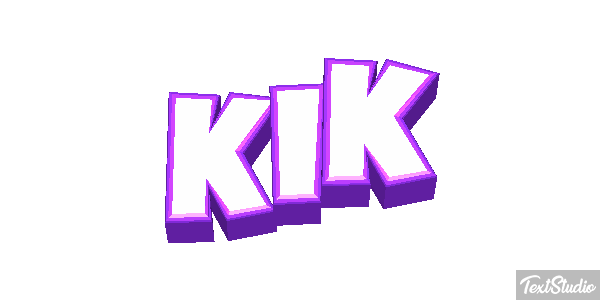 Kik Effet de texte