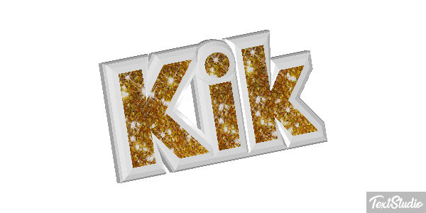 Kik Effet de texte