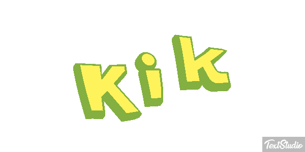 Kik Effet de texte