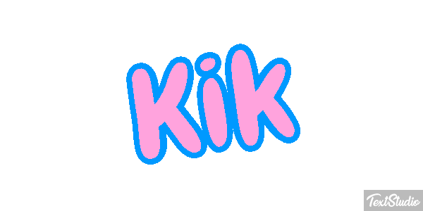 Kik Effet de texte
