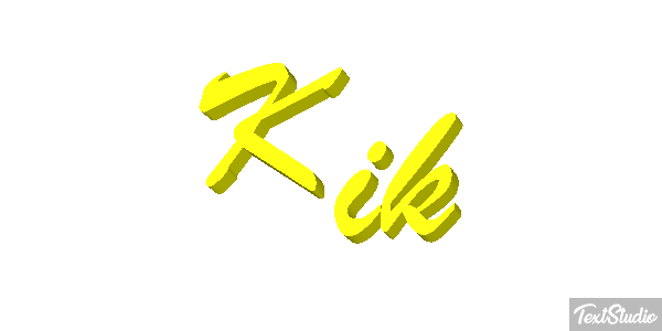 Kik Effet de texte