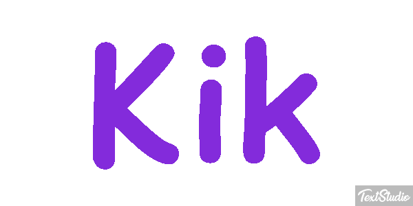 Kik Effet de texte