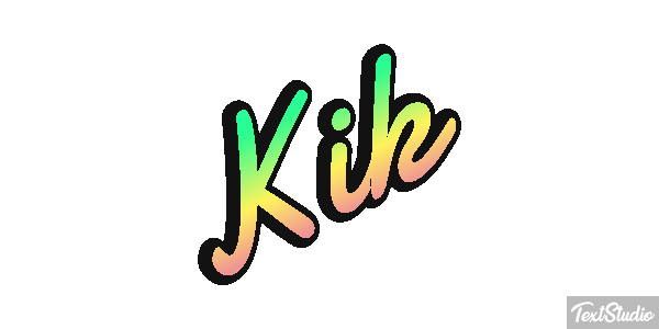 Kik Effet de texte