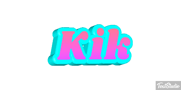 Kik Effet de texte