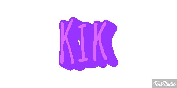 Kik Effet de texte