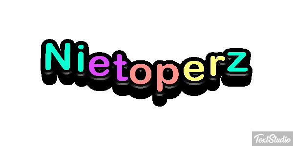 Nietoperz Efekt tekstowy