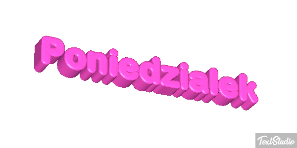 Poniedziałek Effetto testo